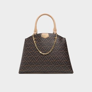 Vue principale des Sacoches couleur Marron Astraei pour femme.