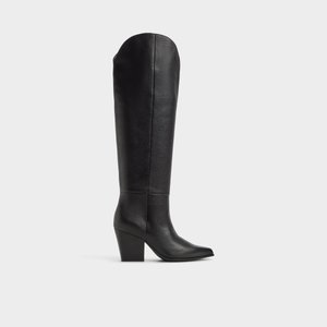 Main view of Black Kaely-wc Knee-high boot for women.