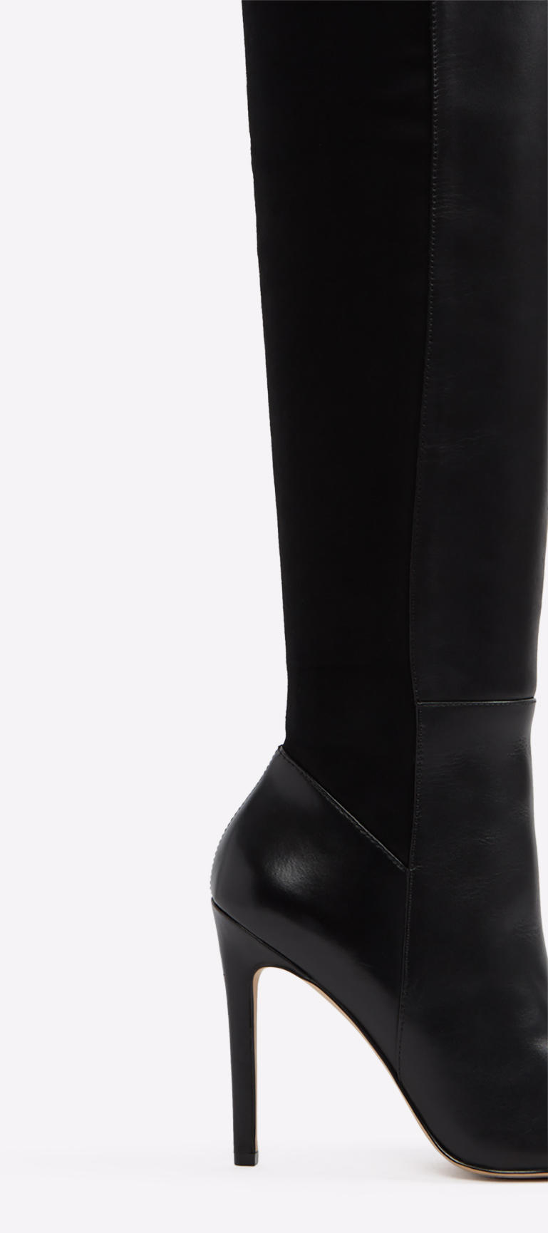 Qoidia black leather smooth by Aldo Shoes - Detail