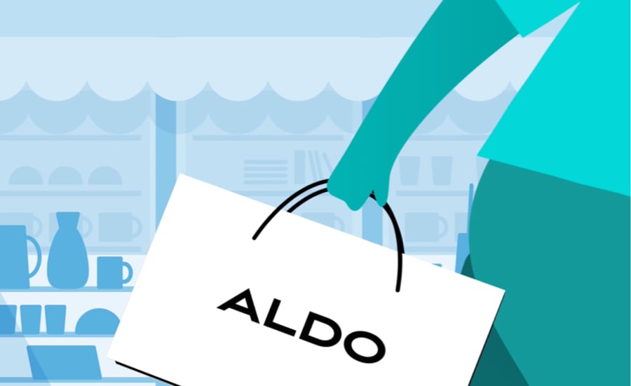 aldo shopping bag