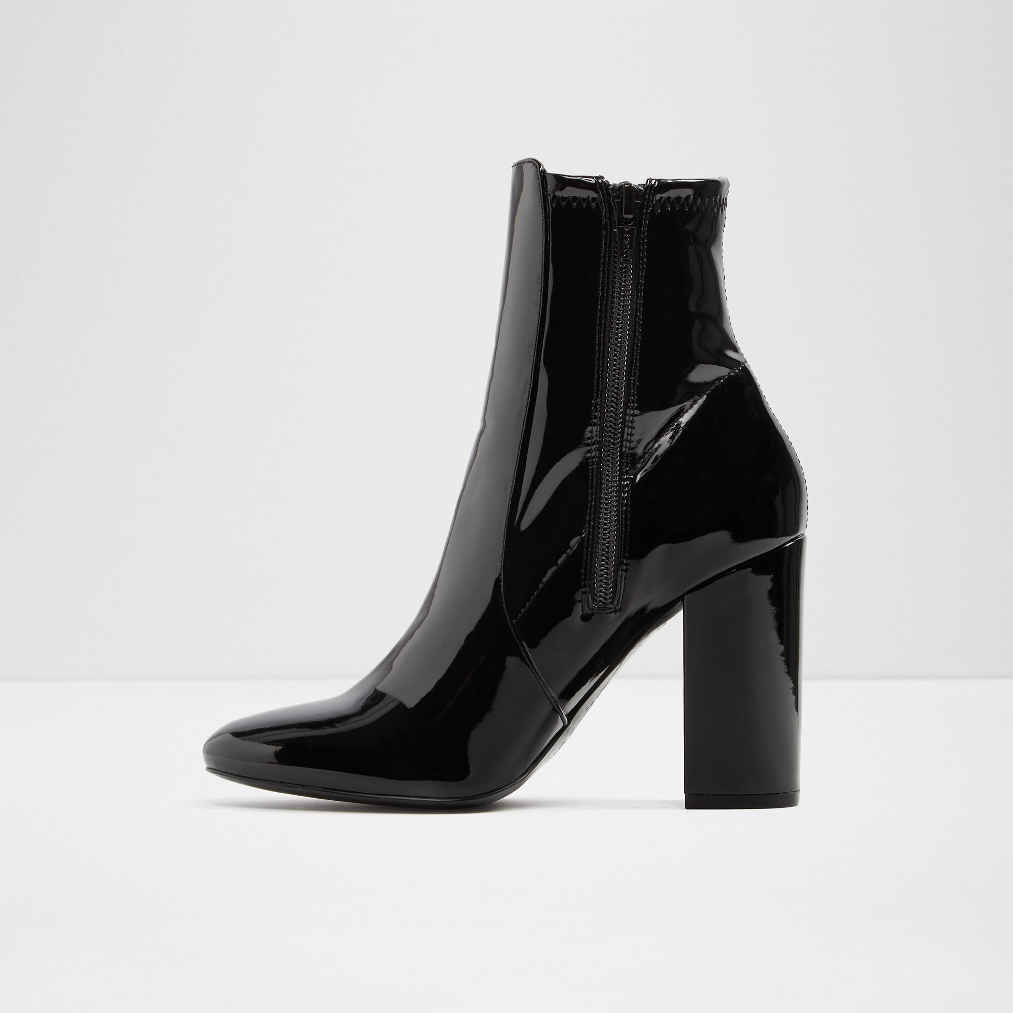Aurella Black Patent Women's Ankle boots | Aldoshoes.com US