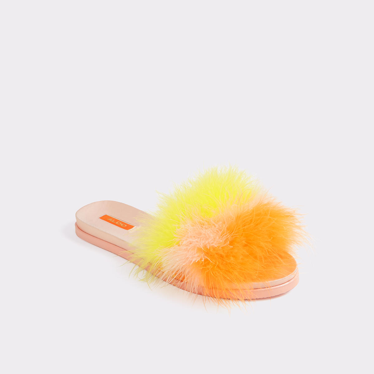 Fluffy Orange Women�s Sandals US