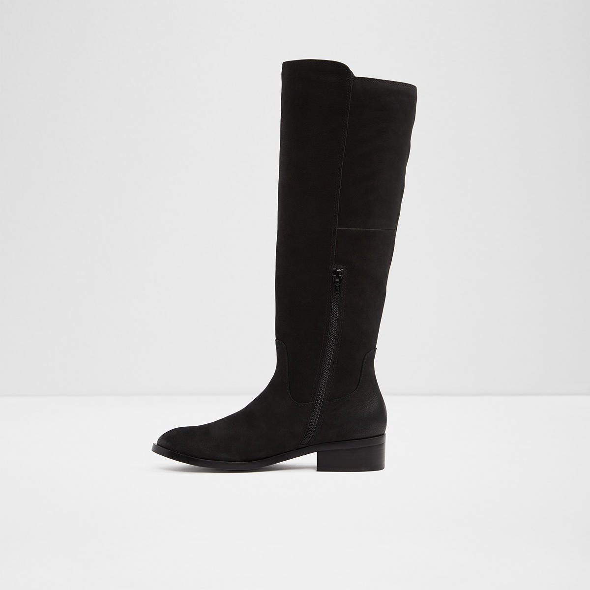 Gaenna Black Nubuck Women's Kneehigh boots ALDO Canada