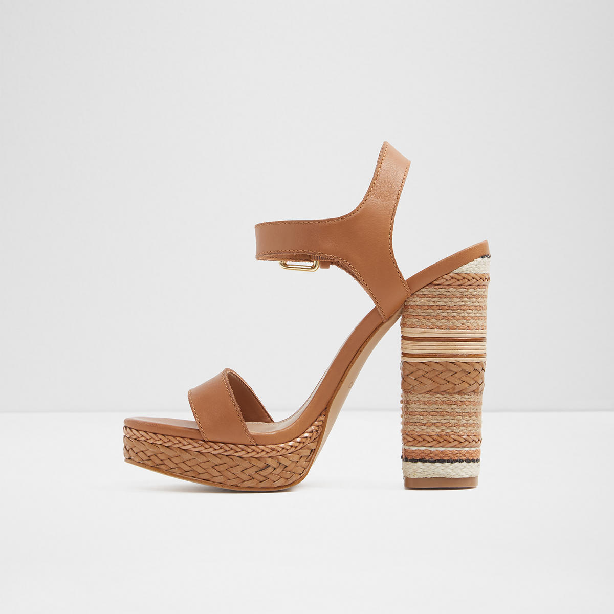 Huglag Cognac Women's Casual heels | Aldoshoes.com US