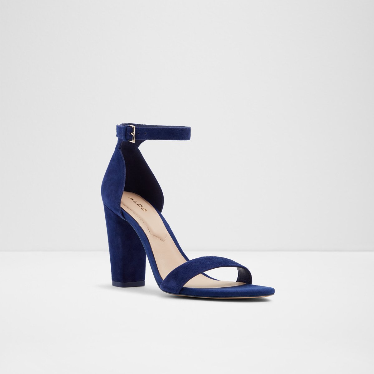 Jerayclya Medium Blue Women's Block heels | Aldoshoes.com US