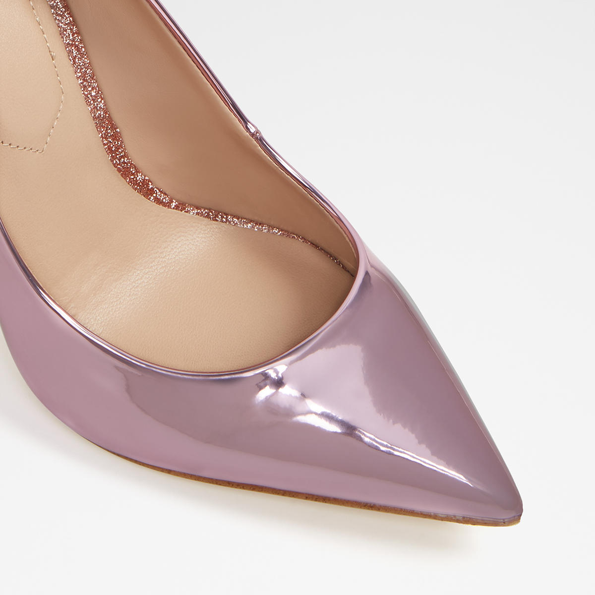 aldo stessy metallic pumps