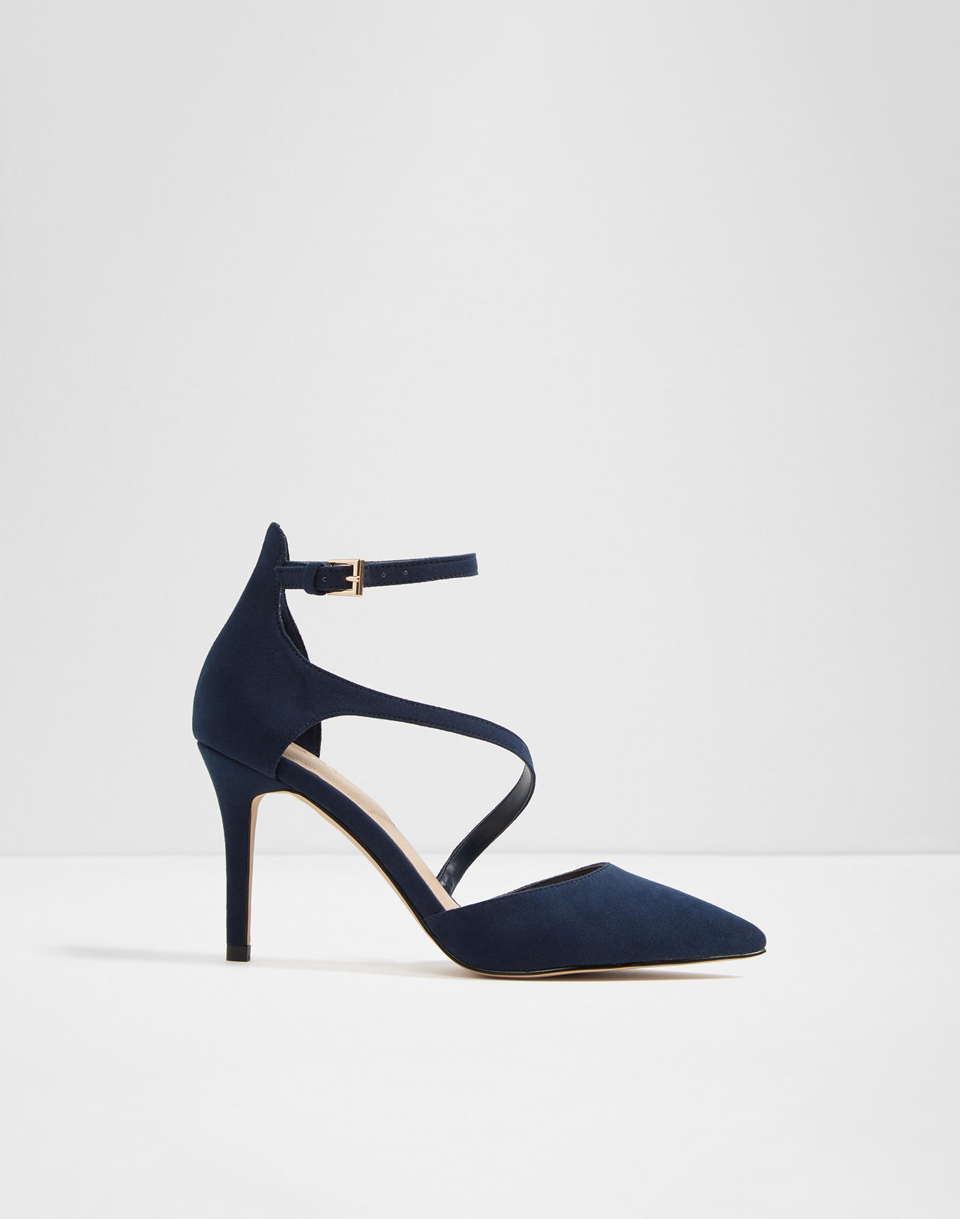 aldo shoes blue heels