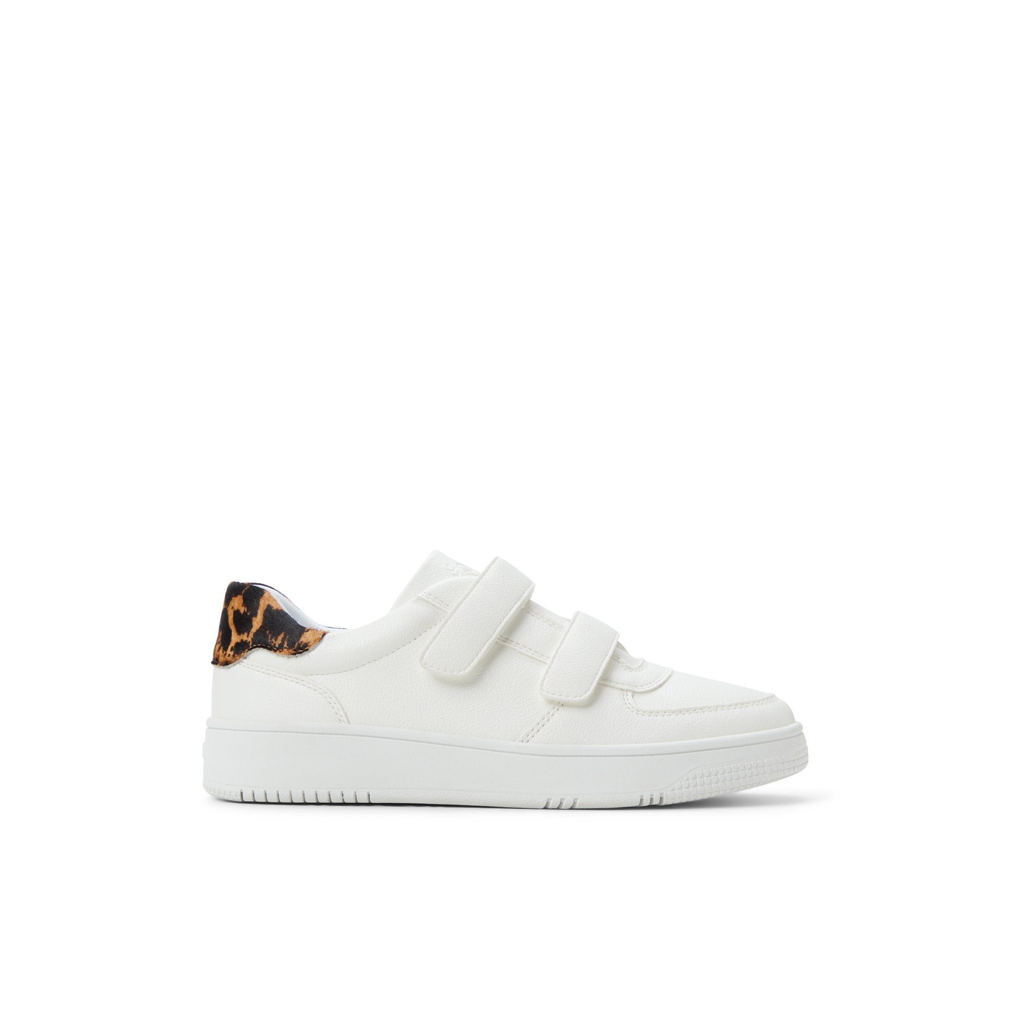 ALDO 24-7kicks - Women's Low Top Sneaker Sneakers - White Combo Smooth, Size 7.5