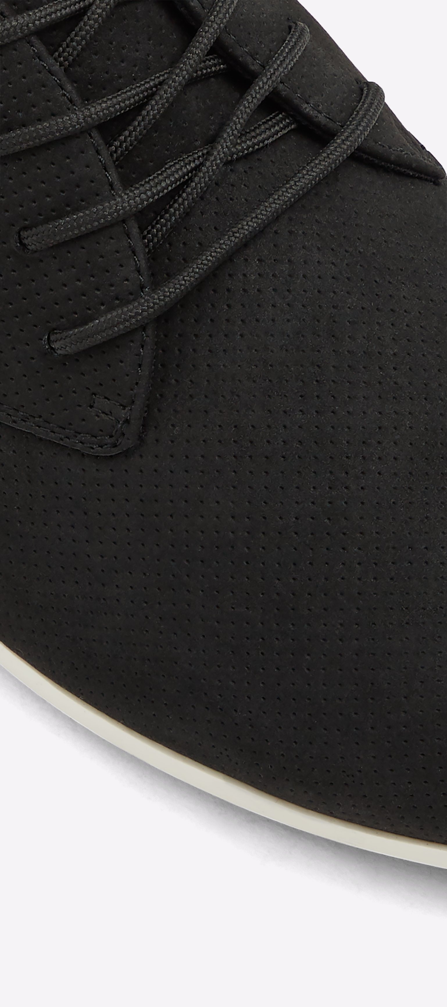 Aauwen-r Black Synthetic Nubuck Men's Sneakers | ALDO US