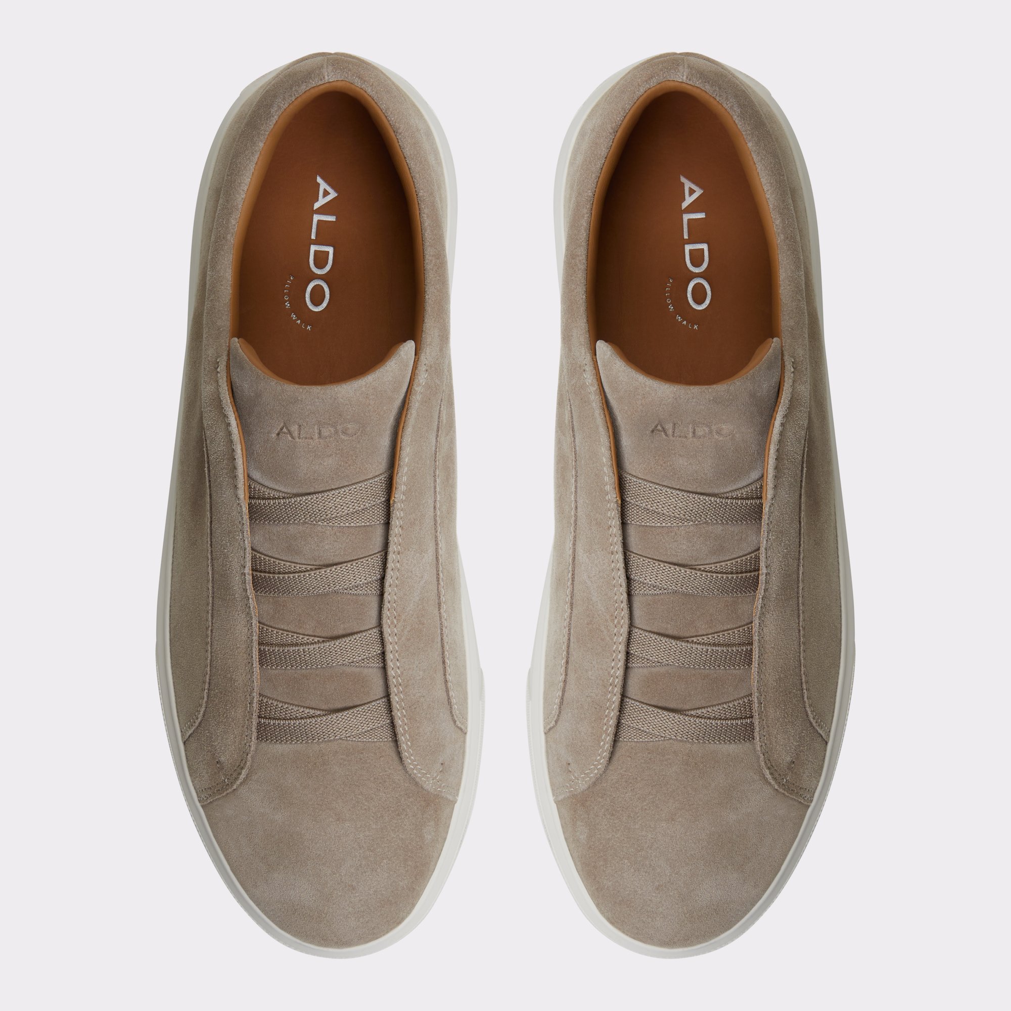 【ALDO】Abbott スエード/レザー スリッポンスニーカー Abbott Bone Men's Slip-ons | ALDO US