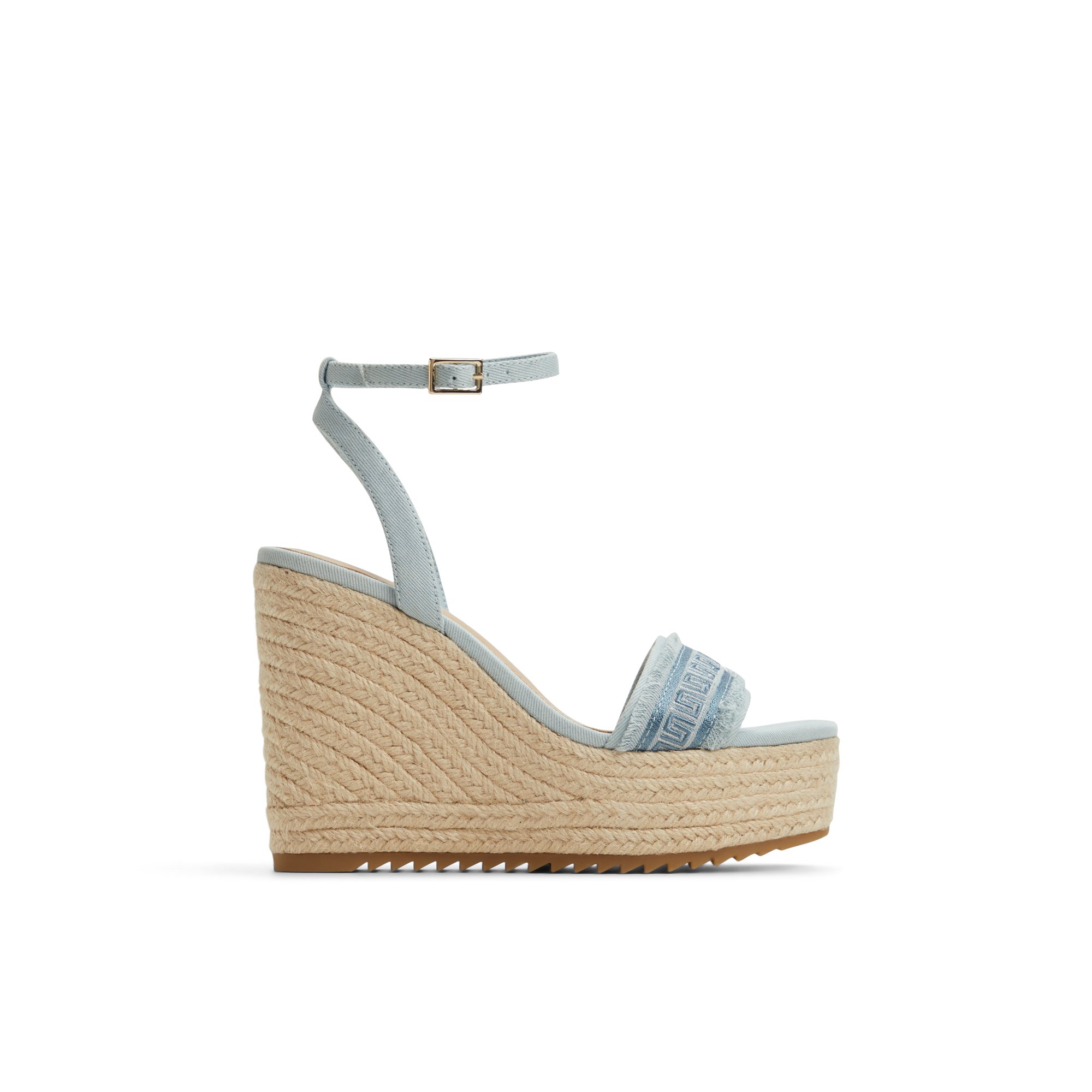 ALDO Aberitram - Women's Platform Sandal Sandals - Blue, Size 9