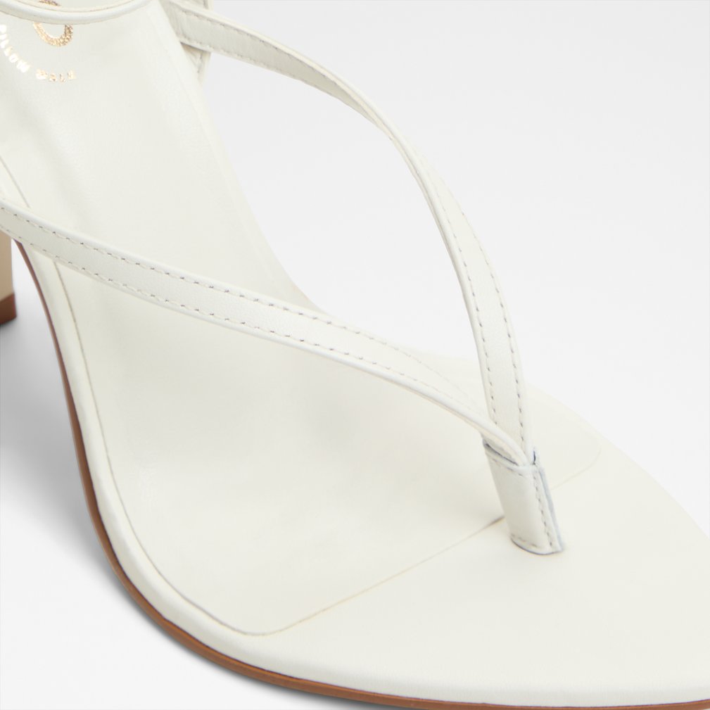 Abyfindley White/Bone Women's Strappy sandals | ALDO US