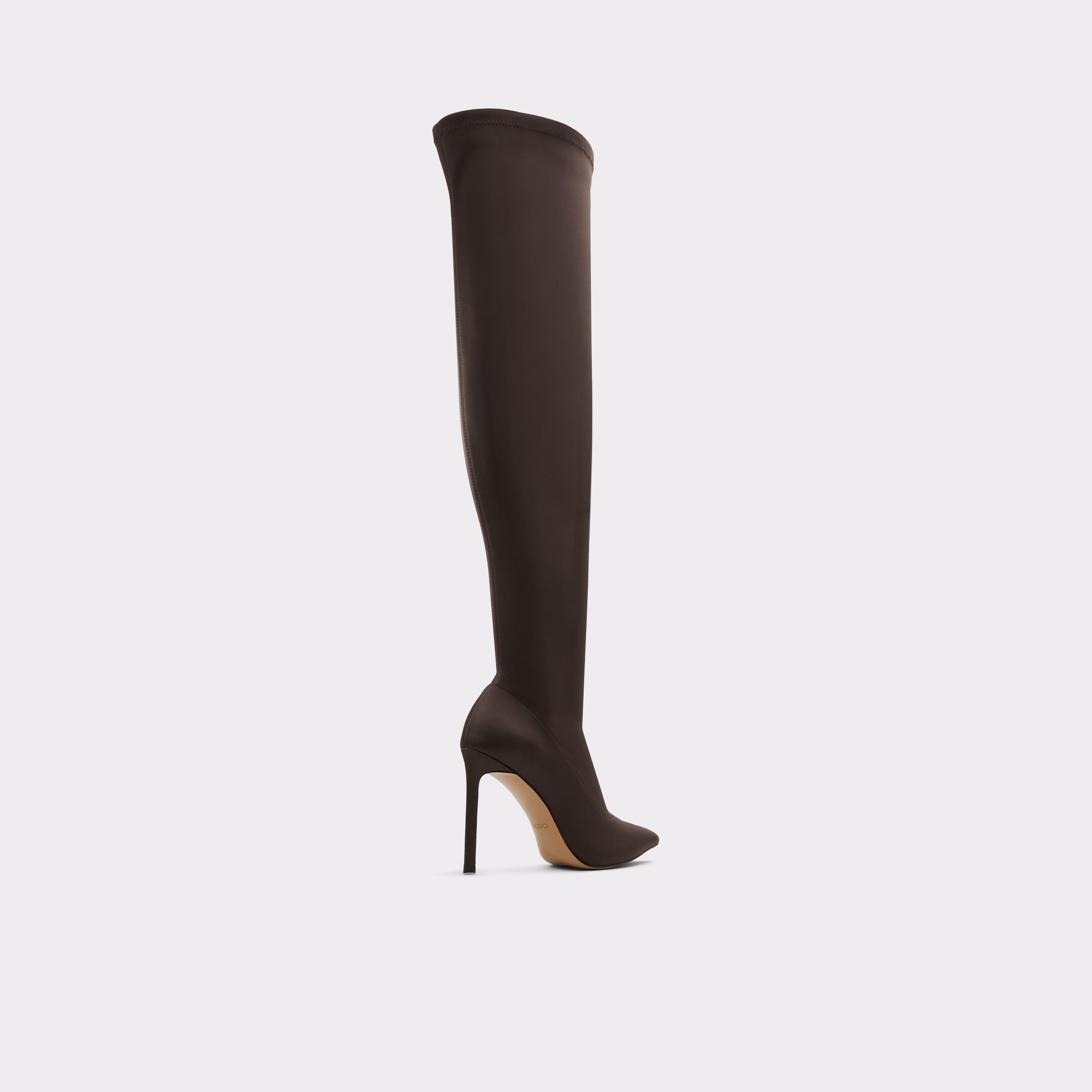 Acassia Brown Overflow Women's Dress heeled boots | ALDO US