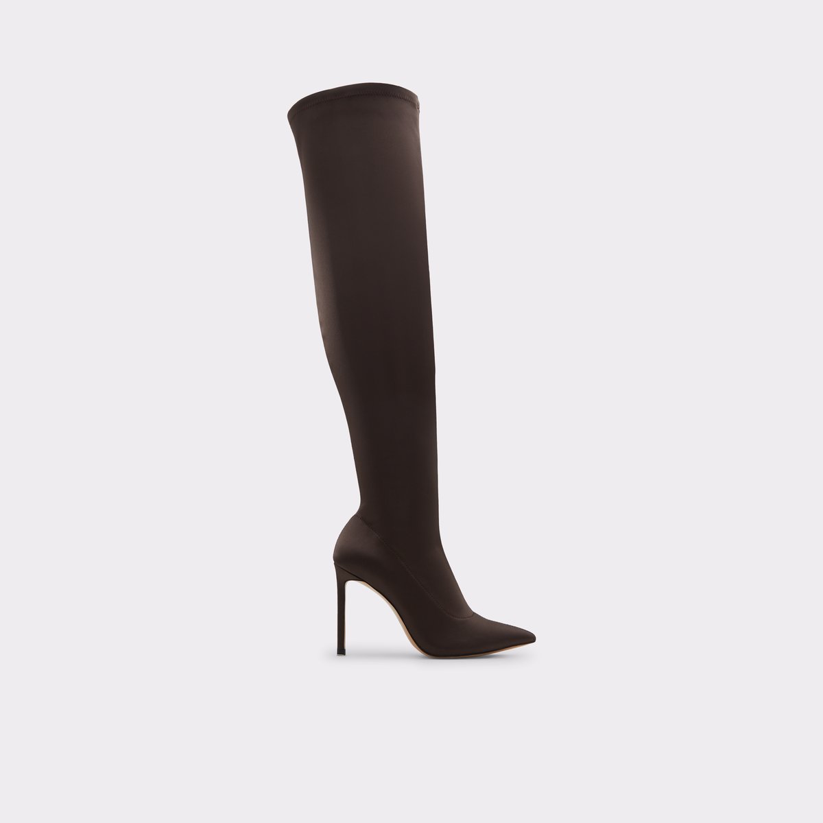 Acassia Brown Overflow Women's Dress heeled boots | ALDO Canada