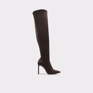 알도 ALDO Acassia Brown Overflow Womens Dress & Heeled Boots