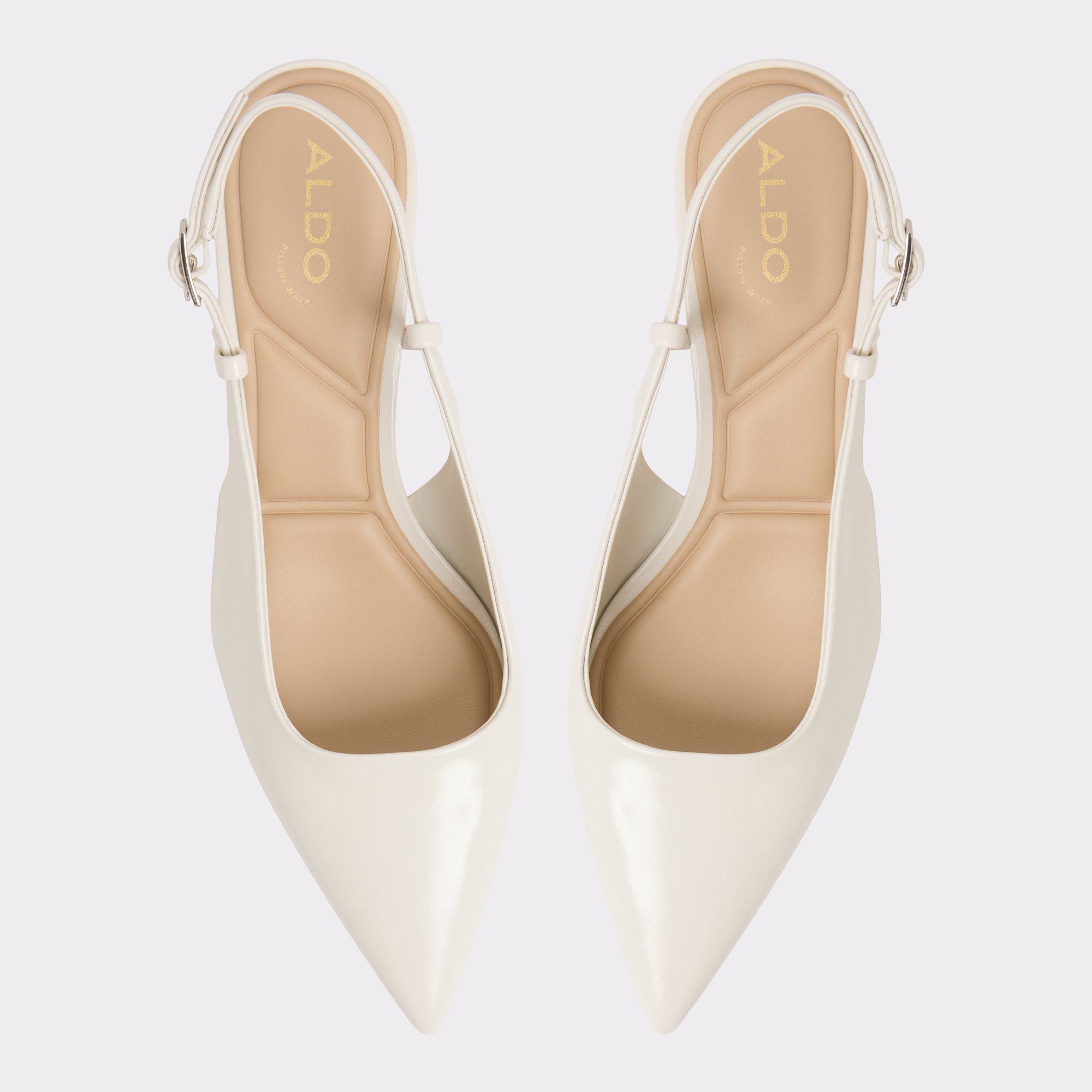 Adan White/Bone Women's Kitten heels | ALDO Canada