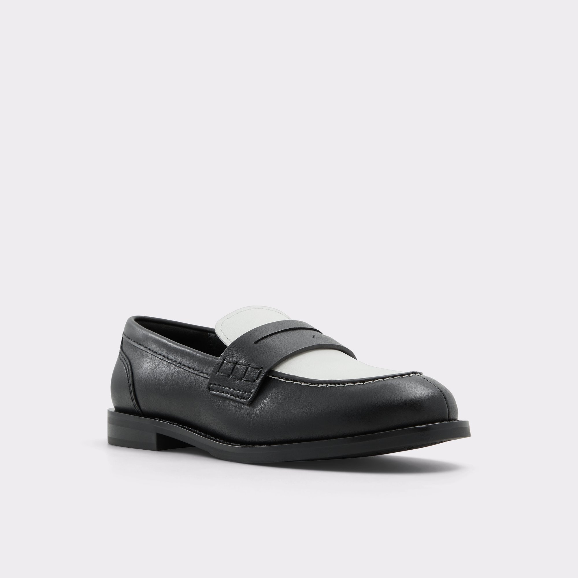 Adibaen Black/White Women's Loafers & Oxfords | ALDO US