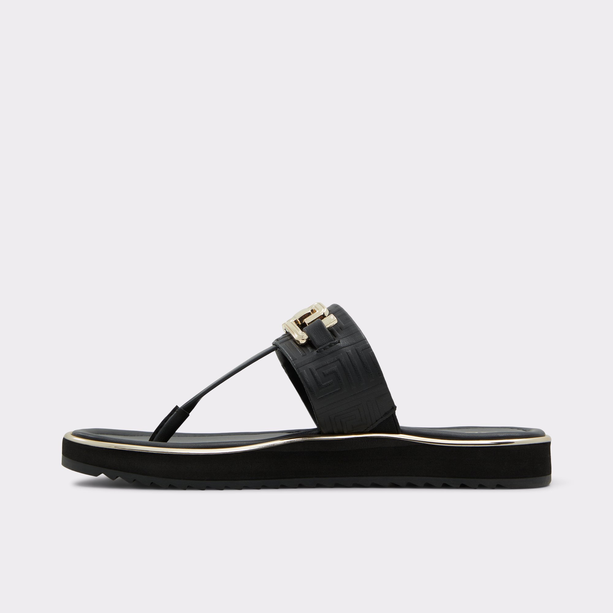 Adirahar Black Women's Flat Sandals | ALDO US