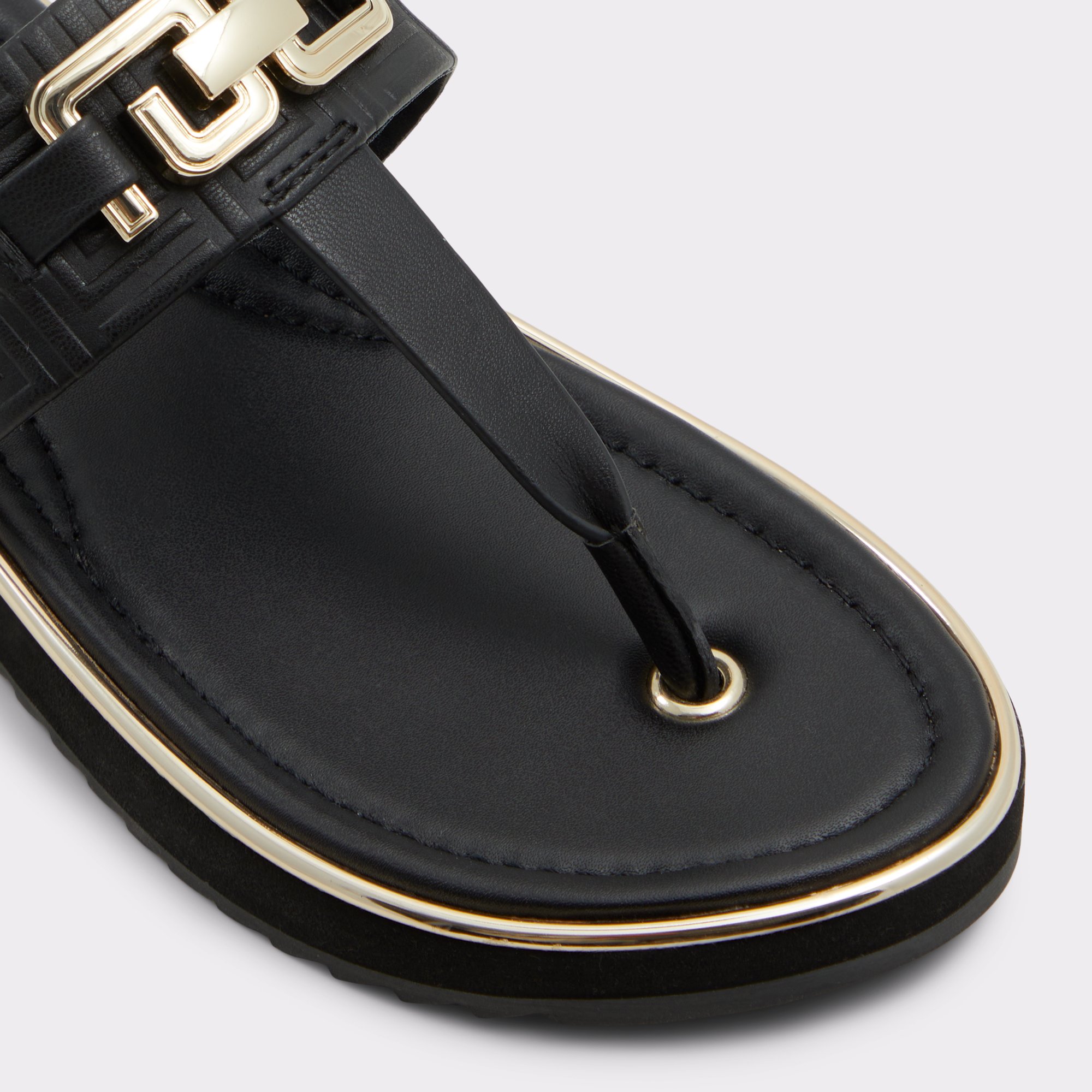 Adirahar Black Women's Flat Sandals | ALDO US