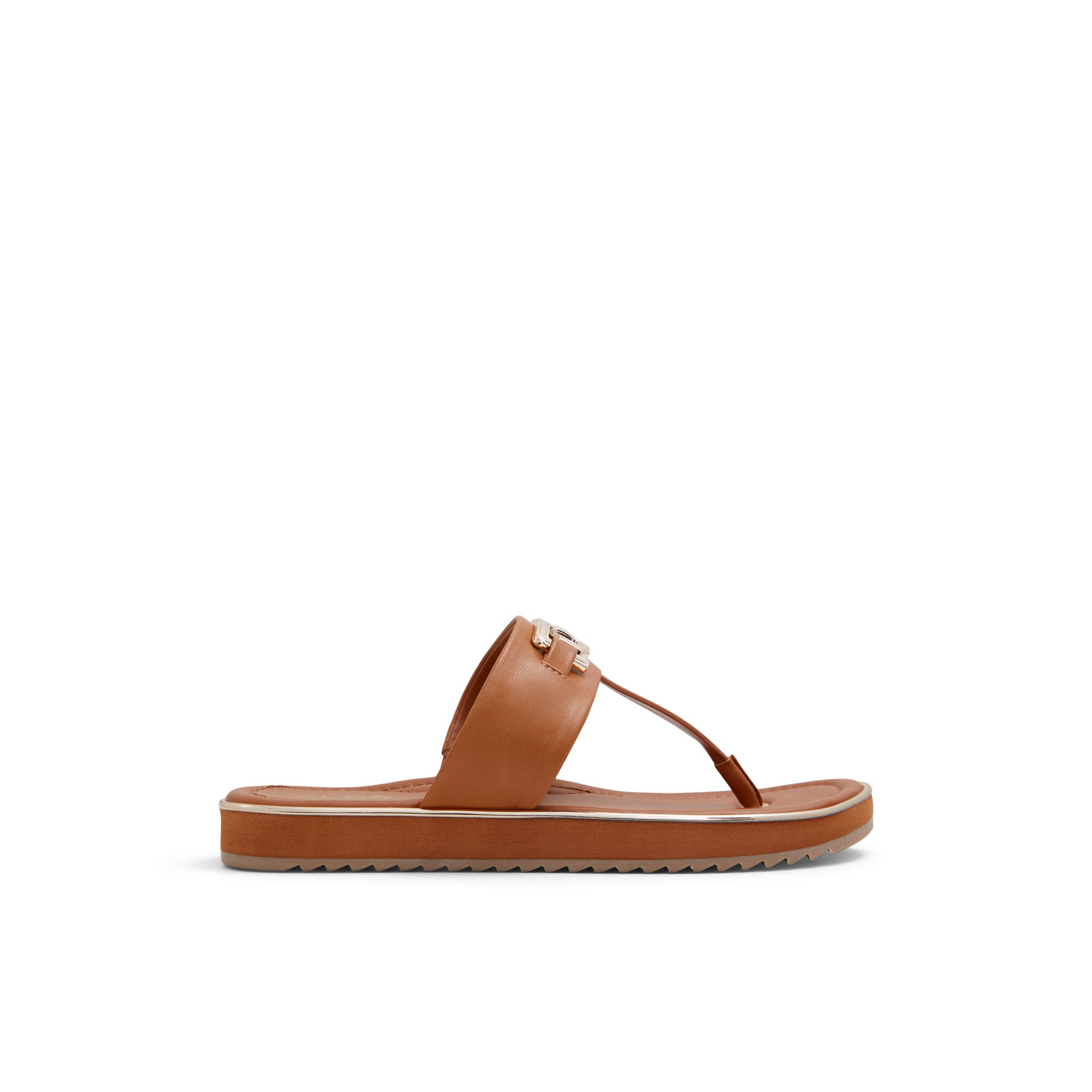 ALDO Adirahar - Women's Flat Sandals - Brown, Size 5