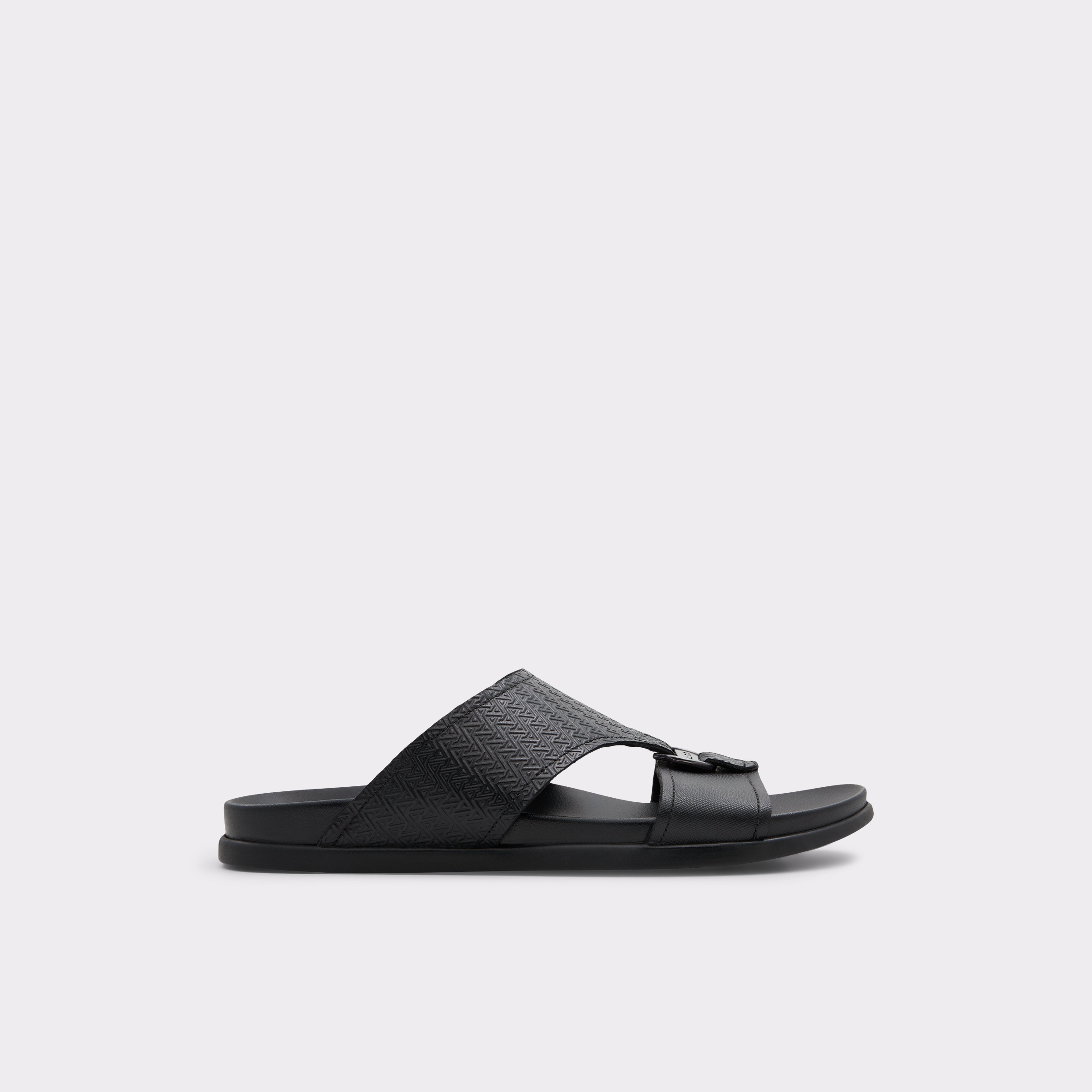 Adlar Black Men's Slides | ALDO US