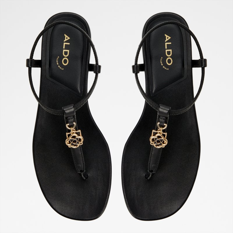 adwelahar sandalia de mujer-negro_7.5black