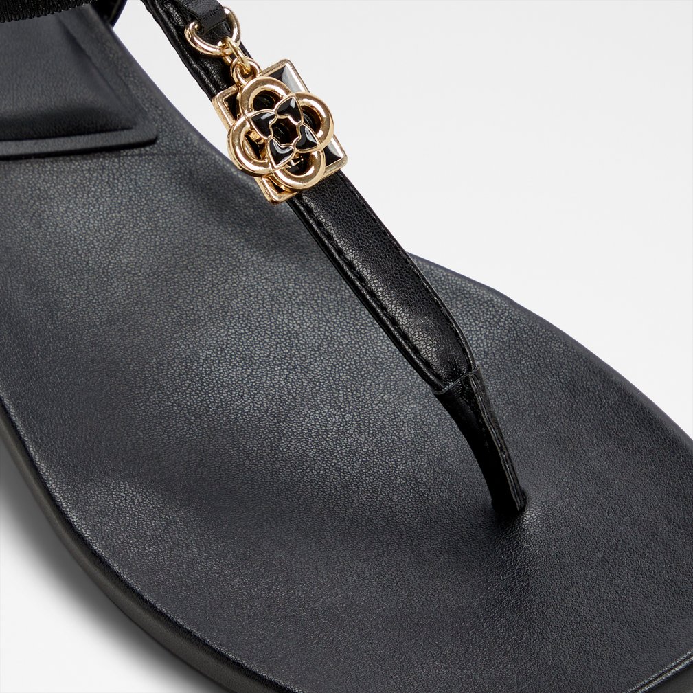 adwelahar sandalia de mujer-negro_7.5black