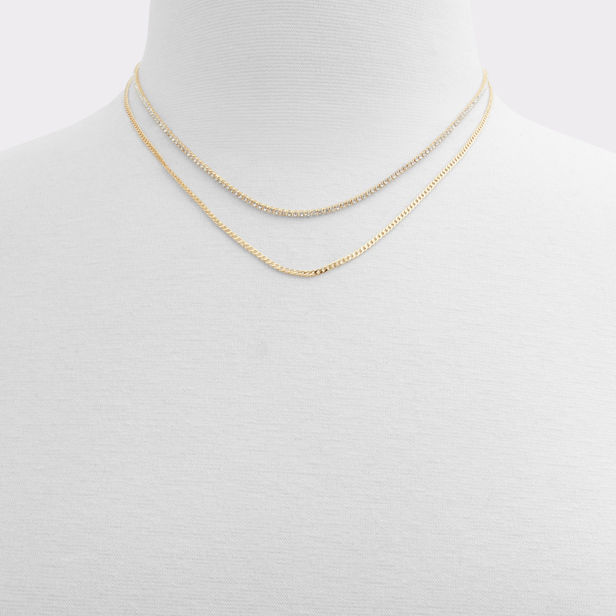 Adwira Gold/Clear Multi Women's Necklaces | ALDO Canada