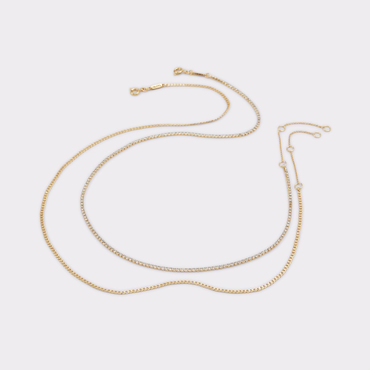 Adwira Gold/Clear Multi Women's Necklaces | ALDO Canada