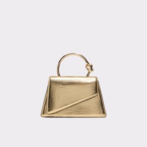 ALDO*ゴールドリング*リッチな表情*3way*トップハンドルバッグ Aellaax Gold Women's Top Handle Bags | ALDO US