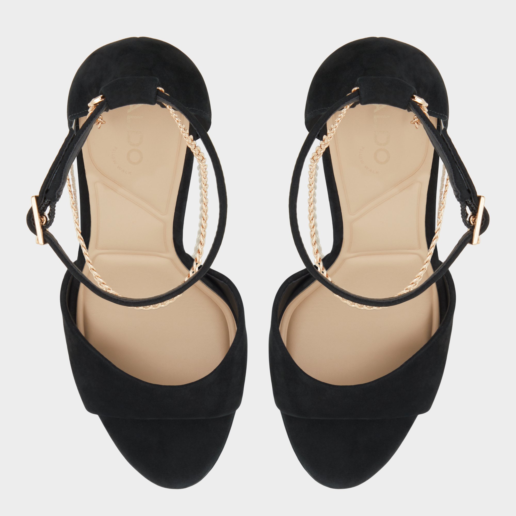 Afumeth Black Overflow Women's Platform sandals | ALDO US