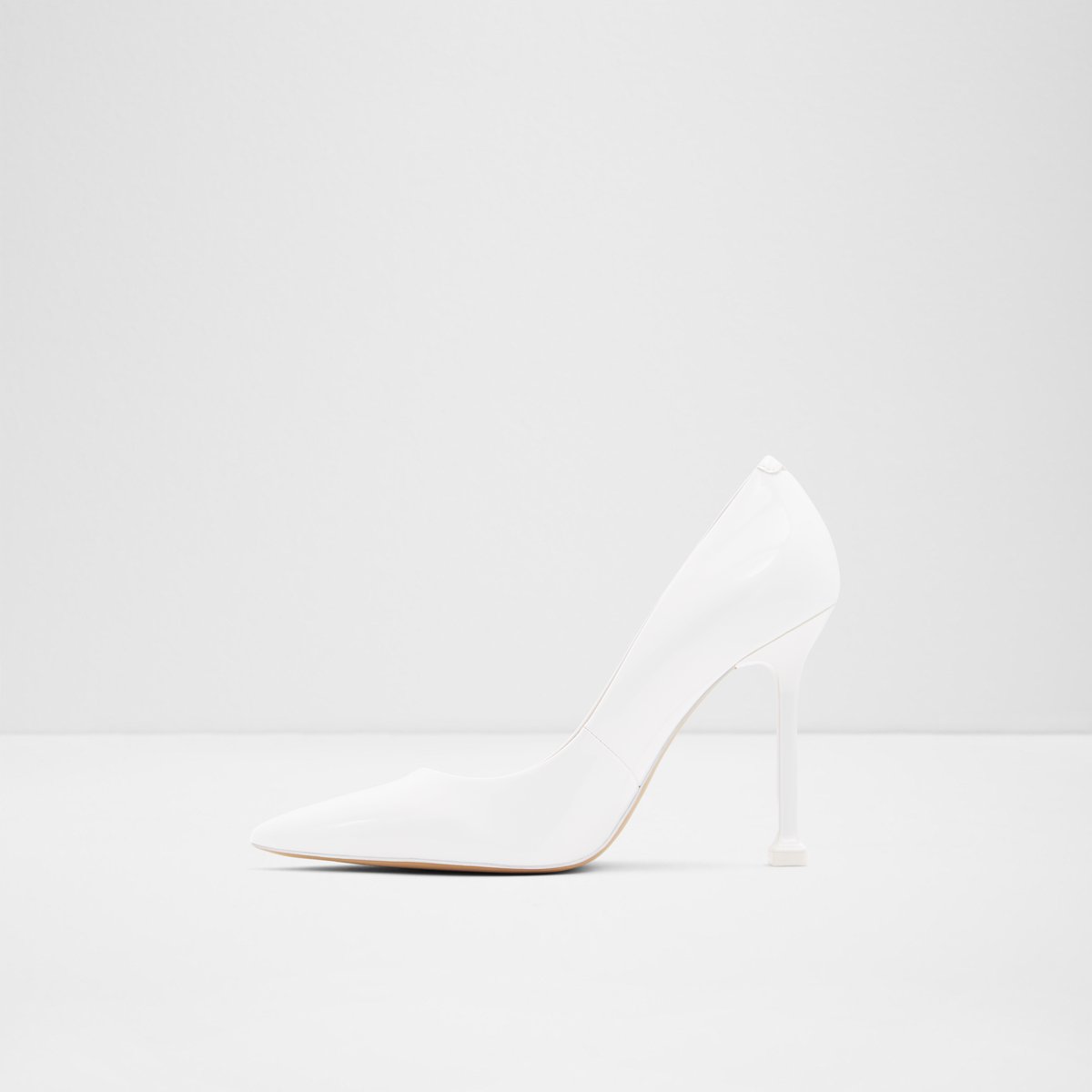aldo shoes white heels