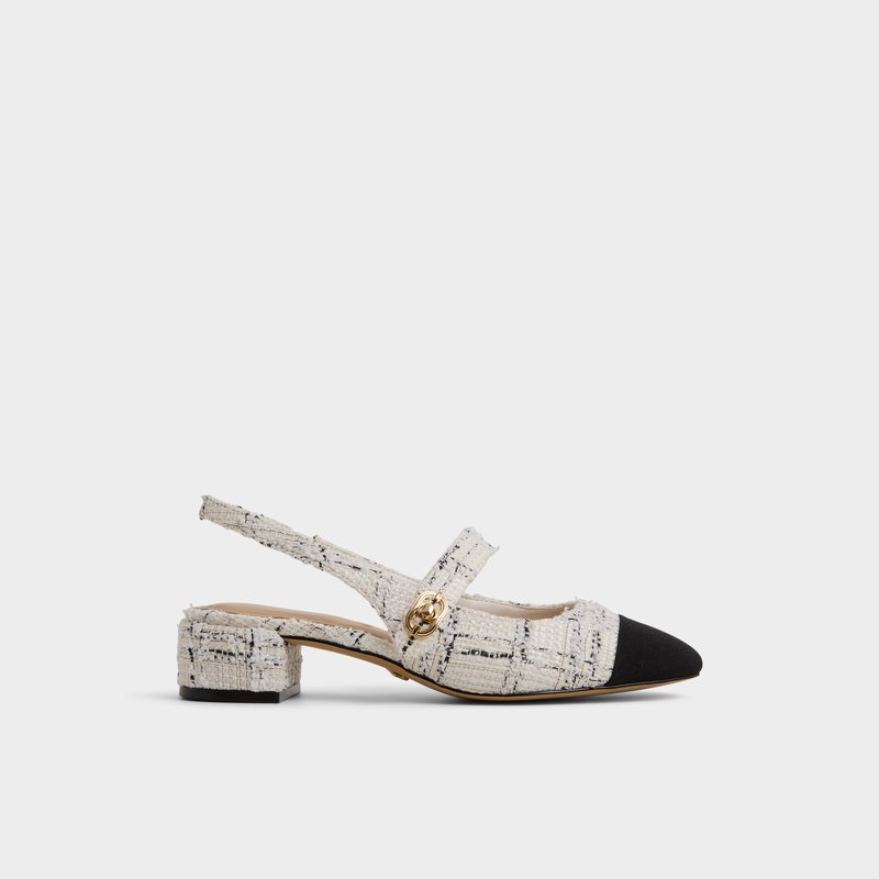 Agathe zapatos de vestir de mujer – 8, blanco