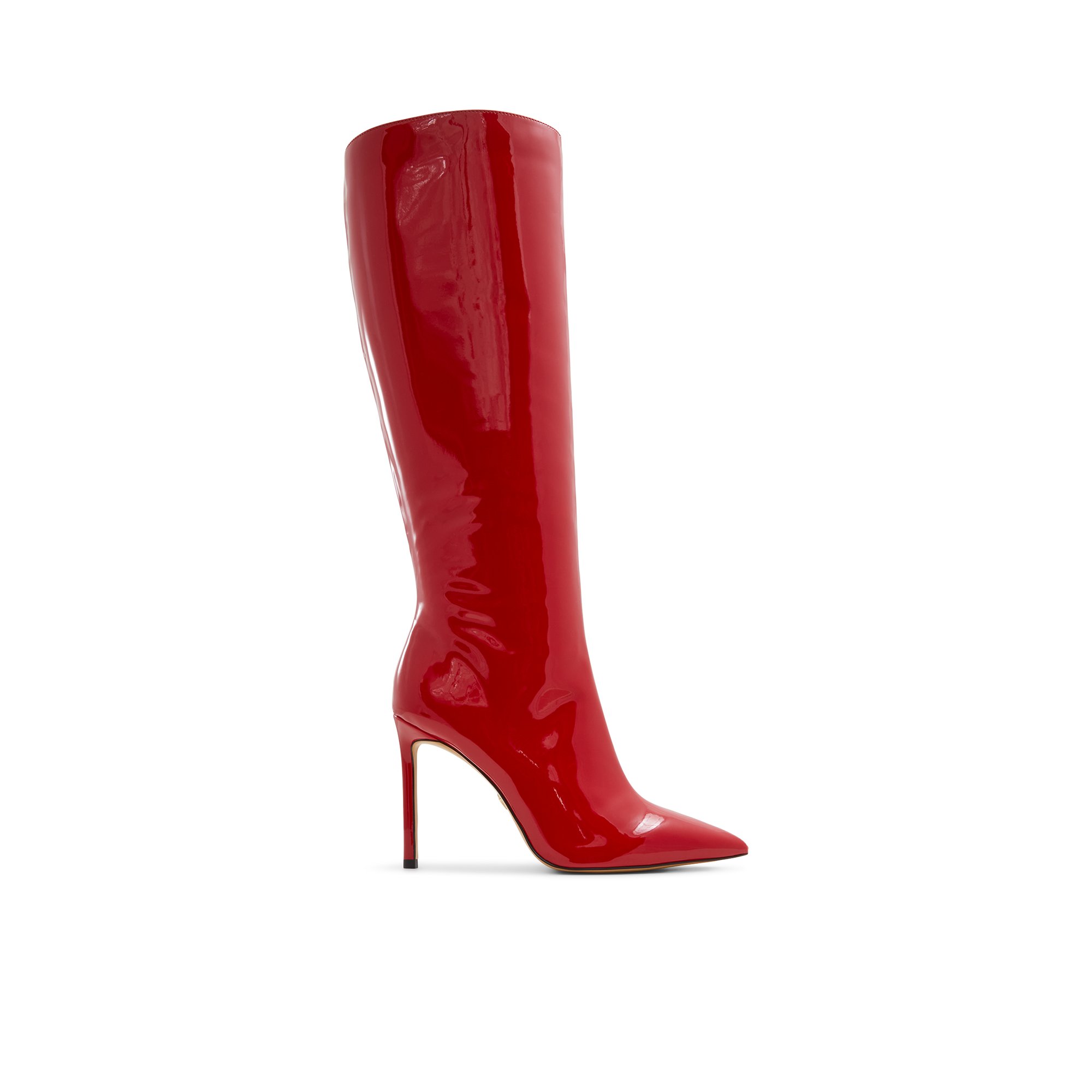 ALDO Agathea - Women's Tall Boot - Red, Size 5