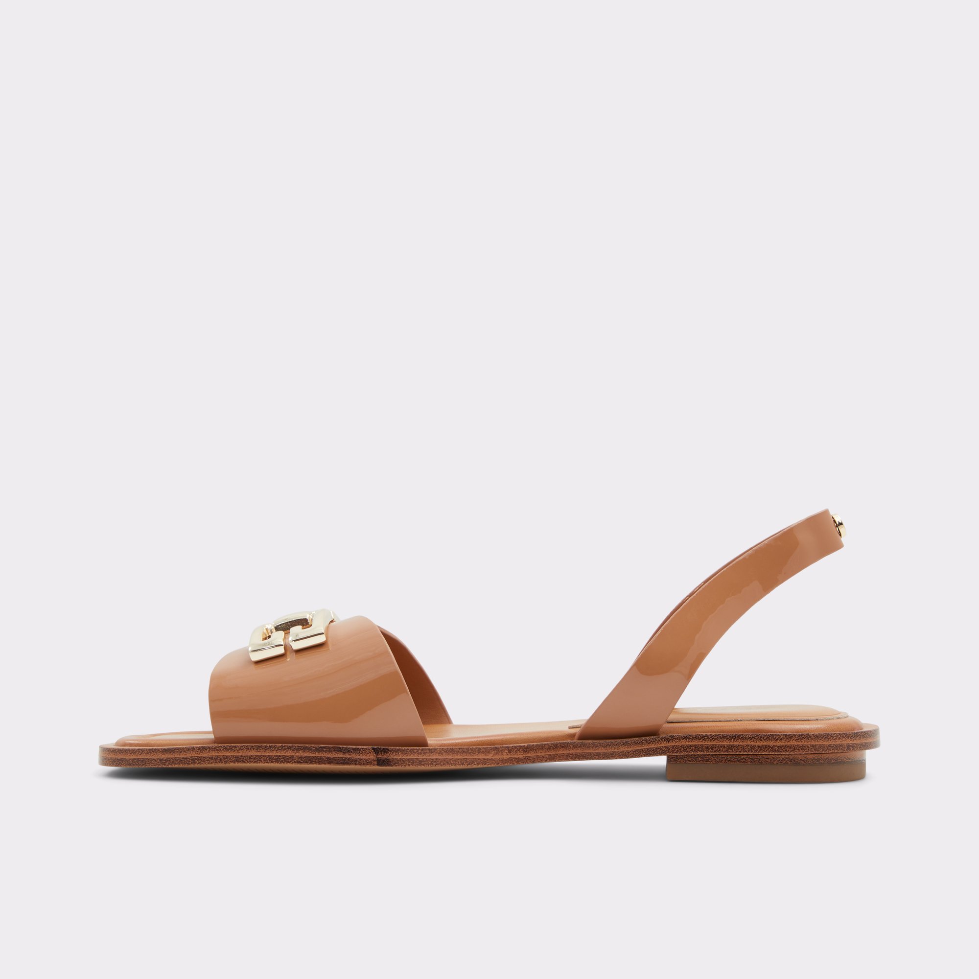 Agreinwan Dark Beige Women's Flat Sandals | ALDO Canada