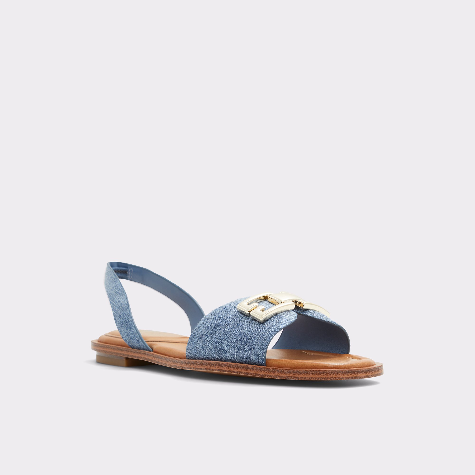 Agreinwan Medium Blue Women's Flat Sandals | ALDO US