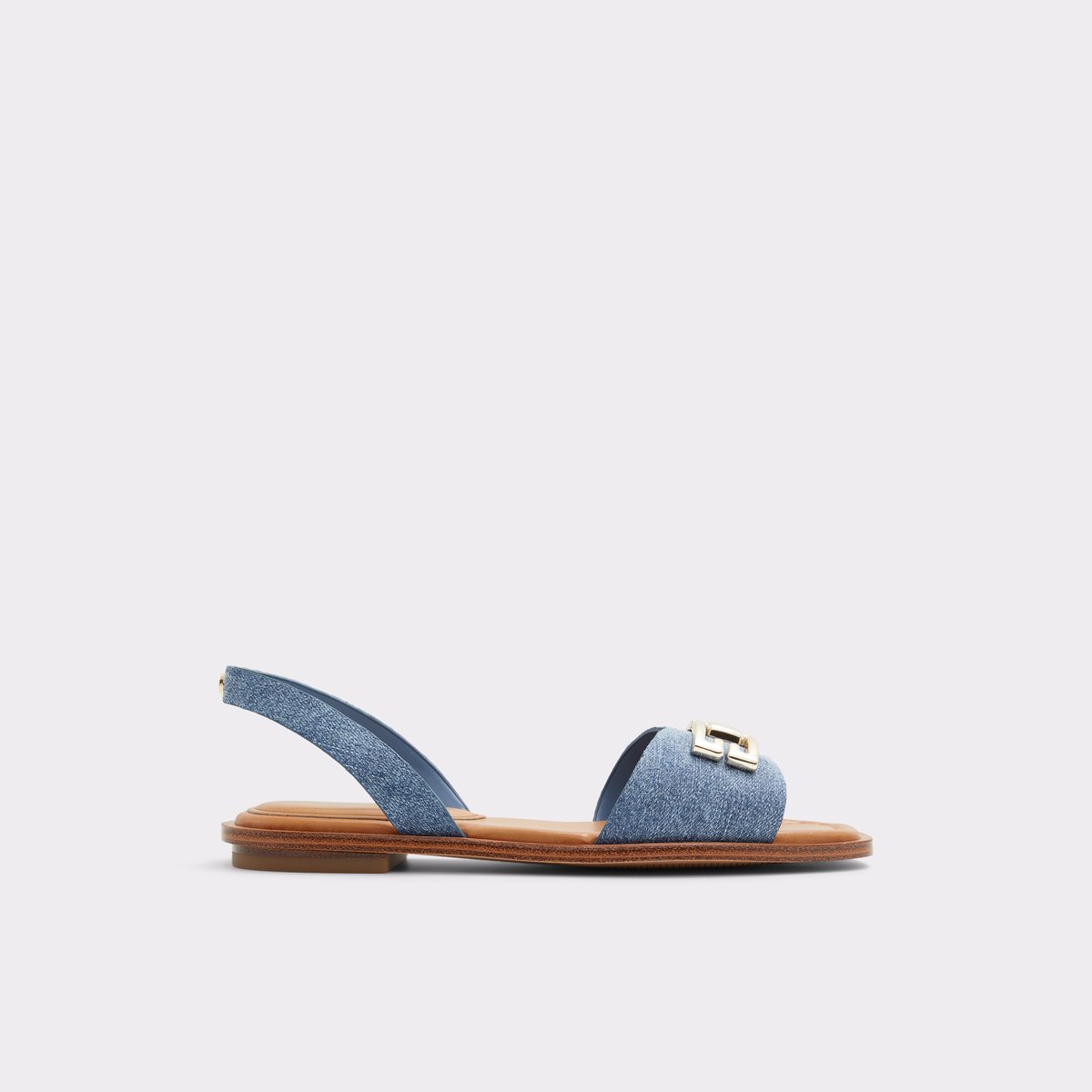 Agreinwan Medium Blue Women's Flat Sandals | ALDO Canada