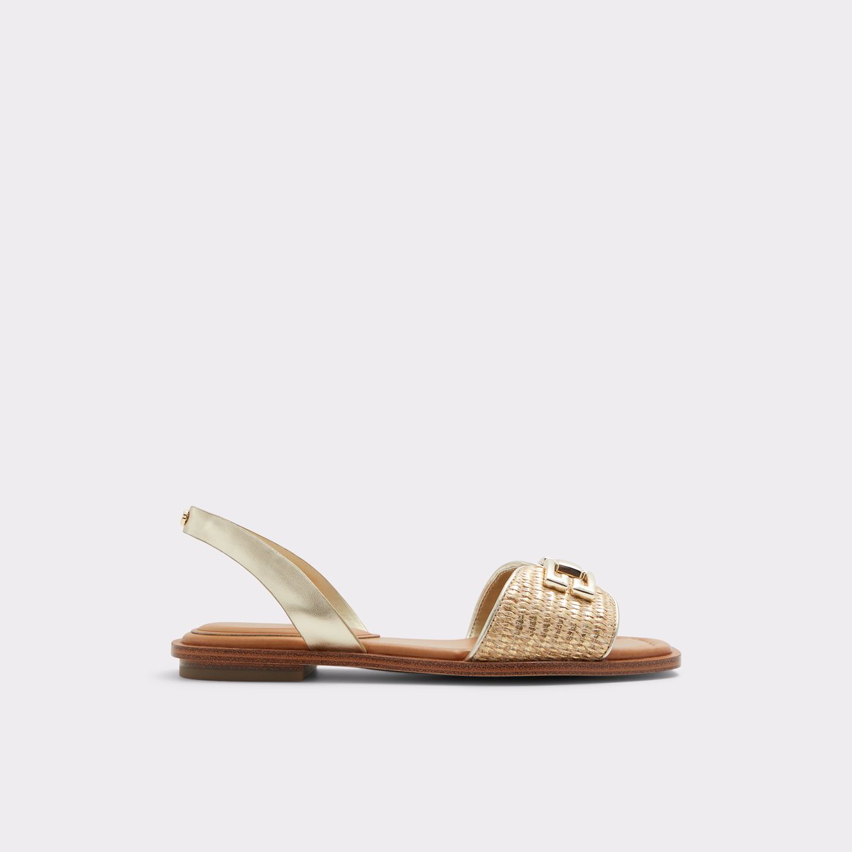 Agreinwan Gold Women's Flat Sandals | ALDO US