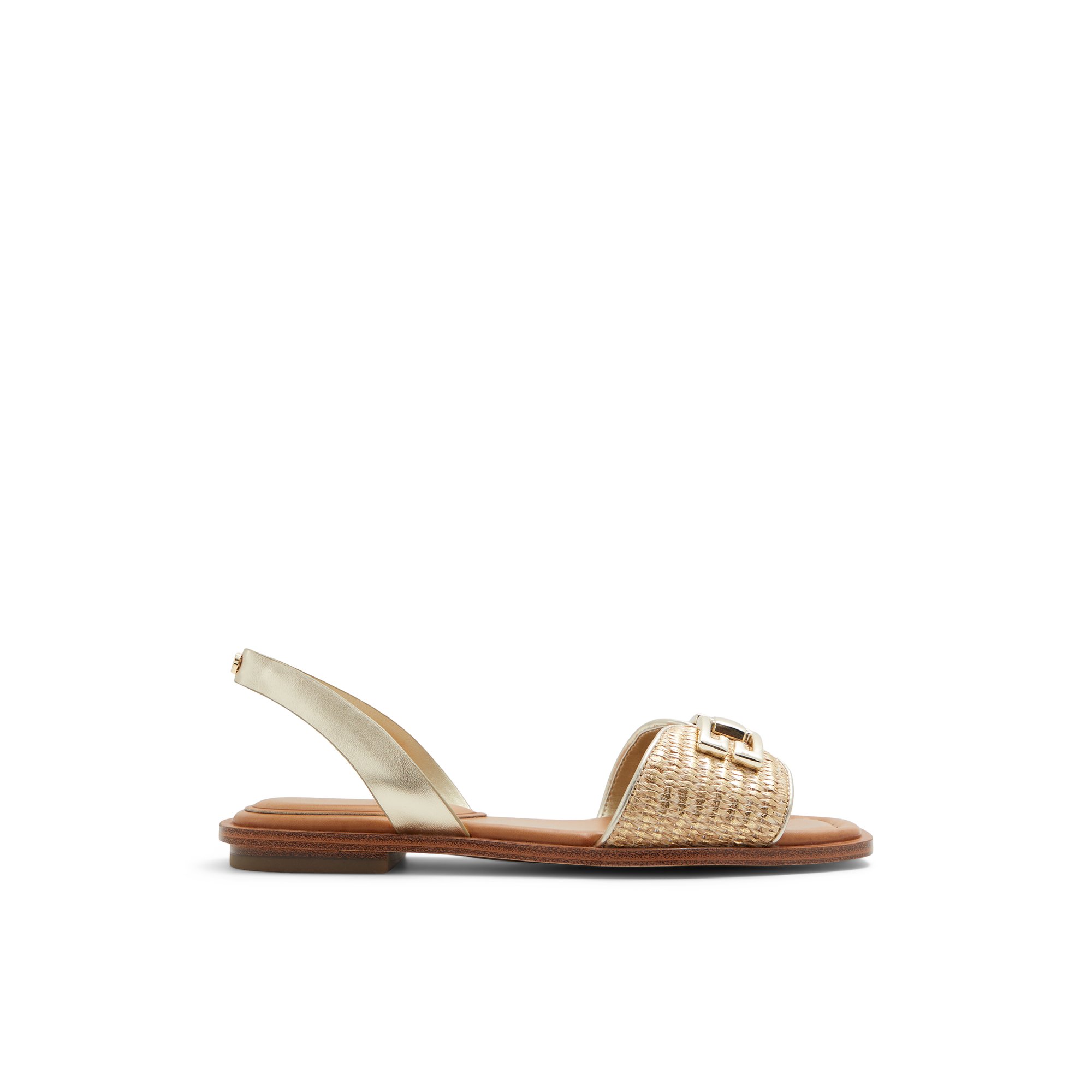 ALDO Agreinwan - Women's Flat Sandals - Gold