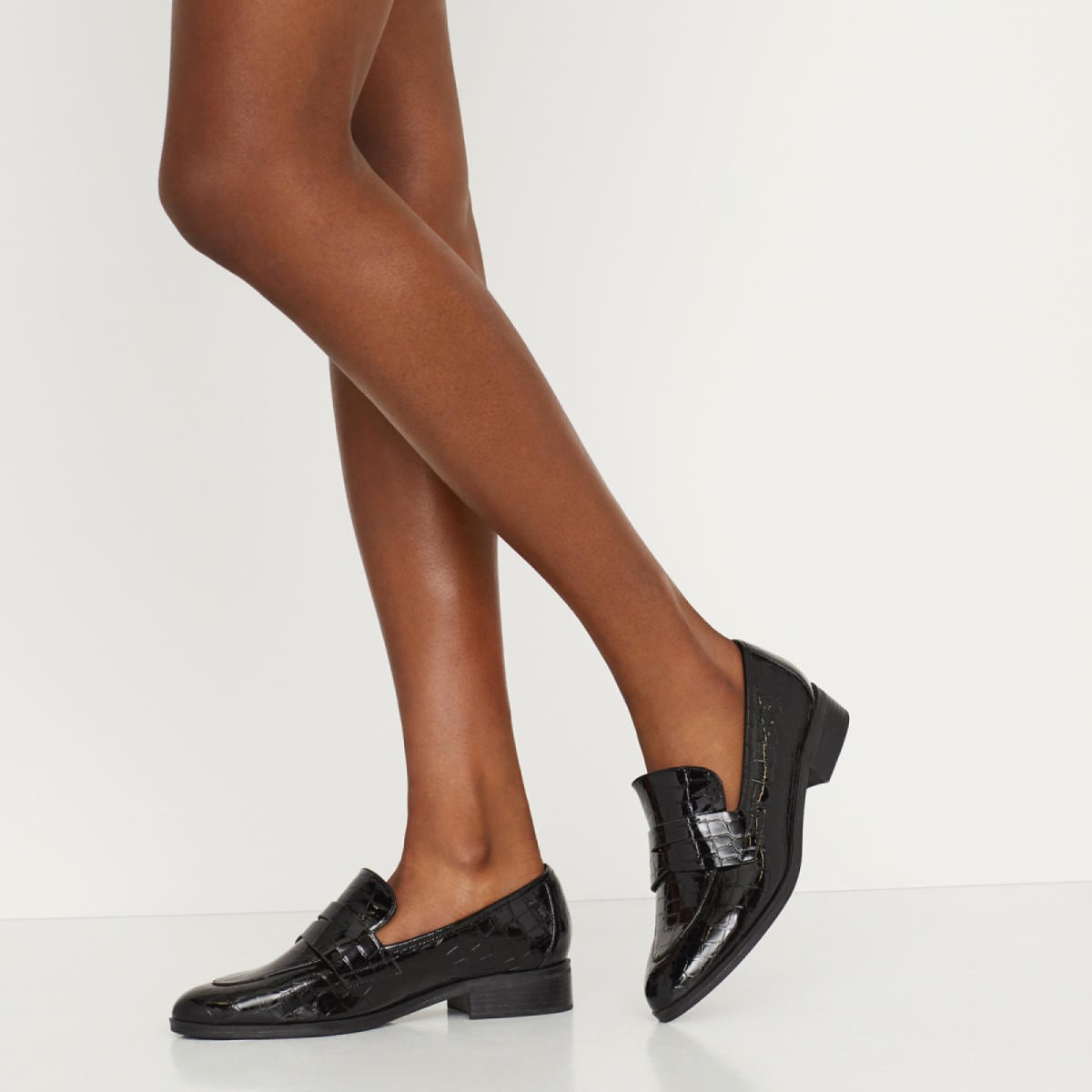 Agroania Black Women's Loafers 