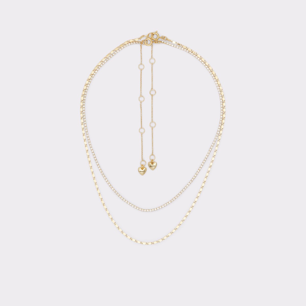 Aiila Gold/Clear Multi Women's Necklaces | ALDO Canada