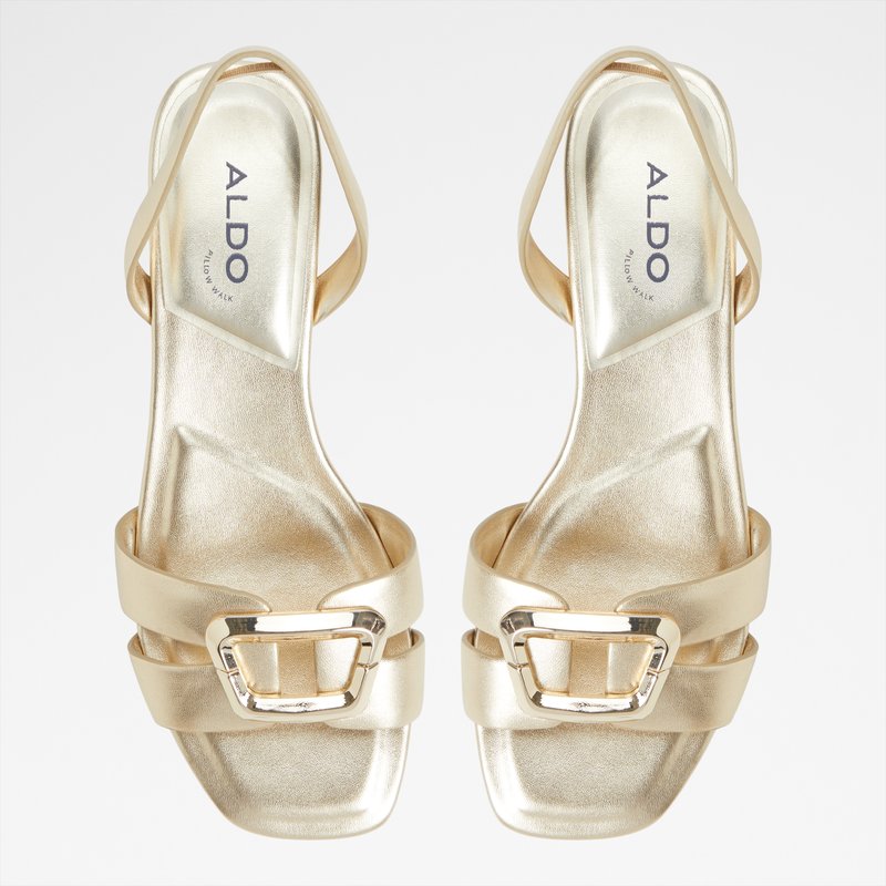 alamaendar sandalia de mujer-dorado_6.5gold