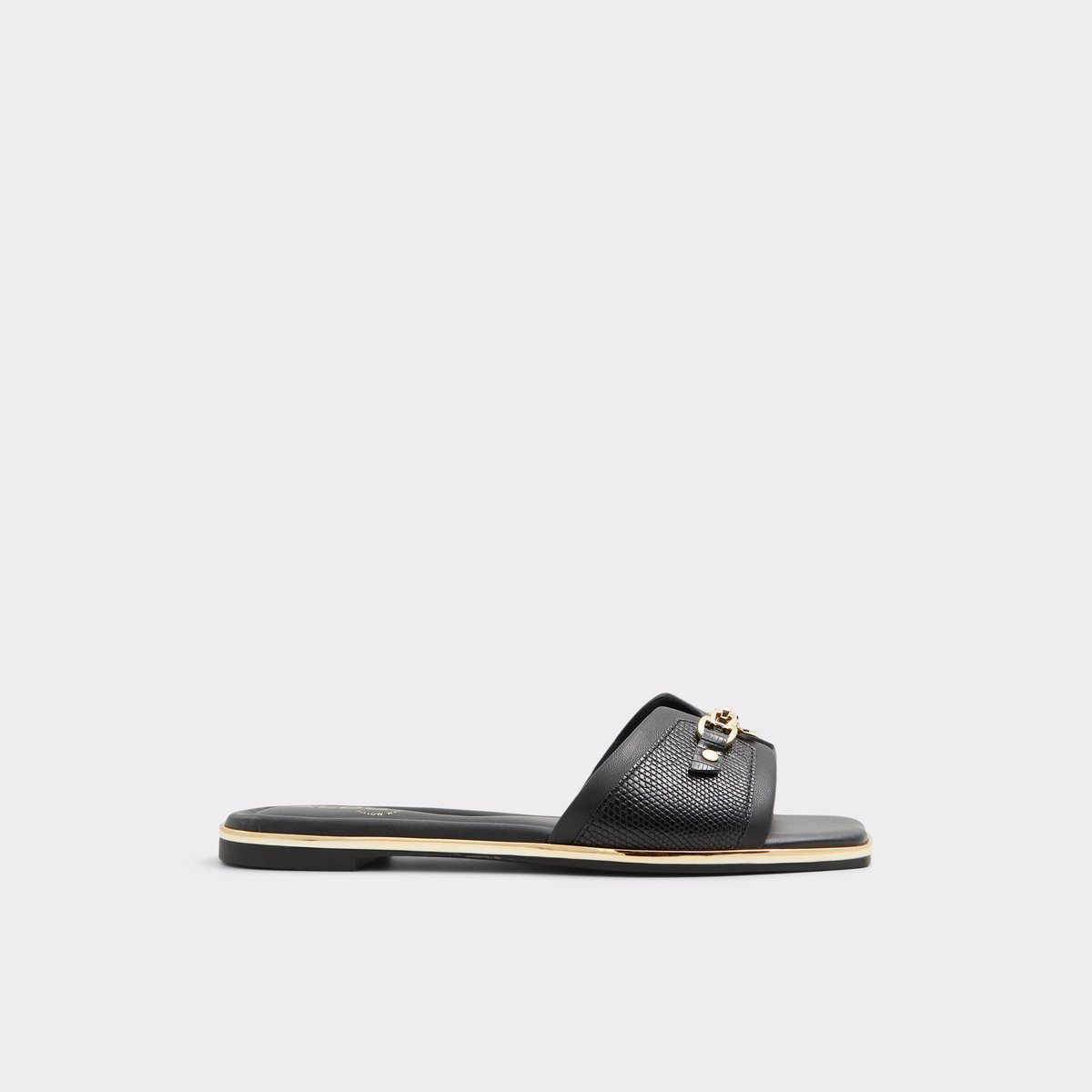 Alamassi Black Women's Flat Sandals | ALDO US