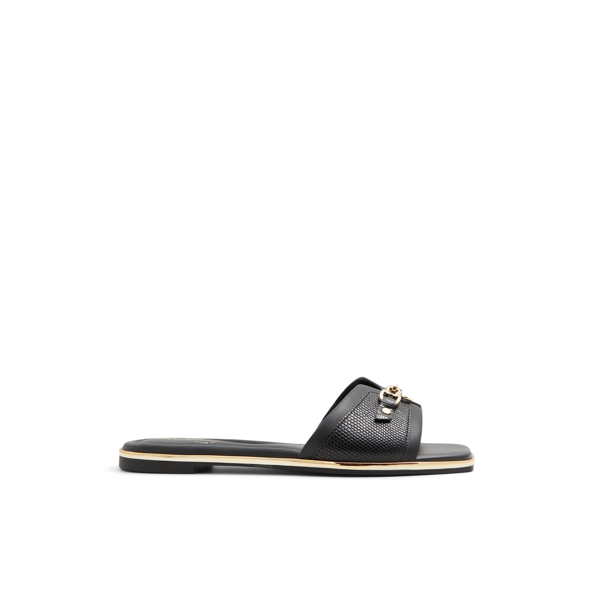 ALDO Alamassi - Women's Flat Sandals - Black, Size 7.5