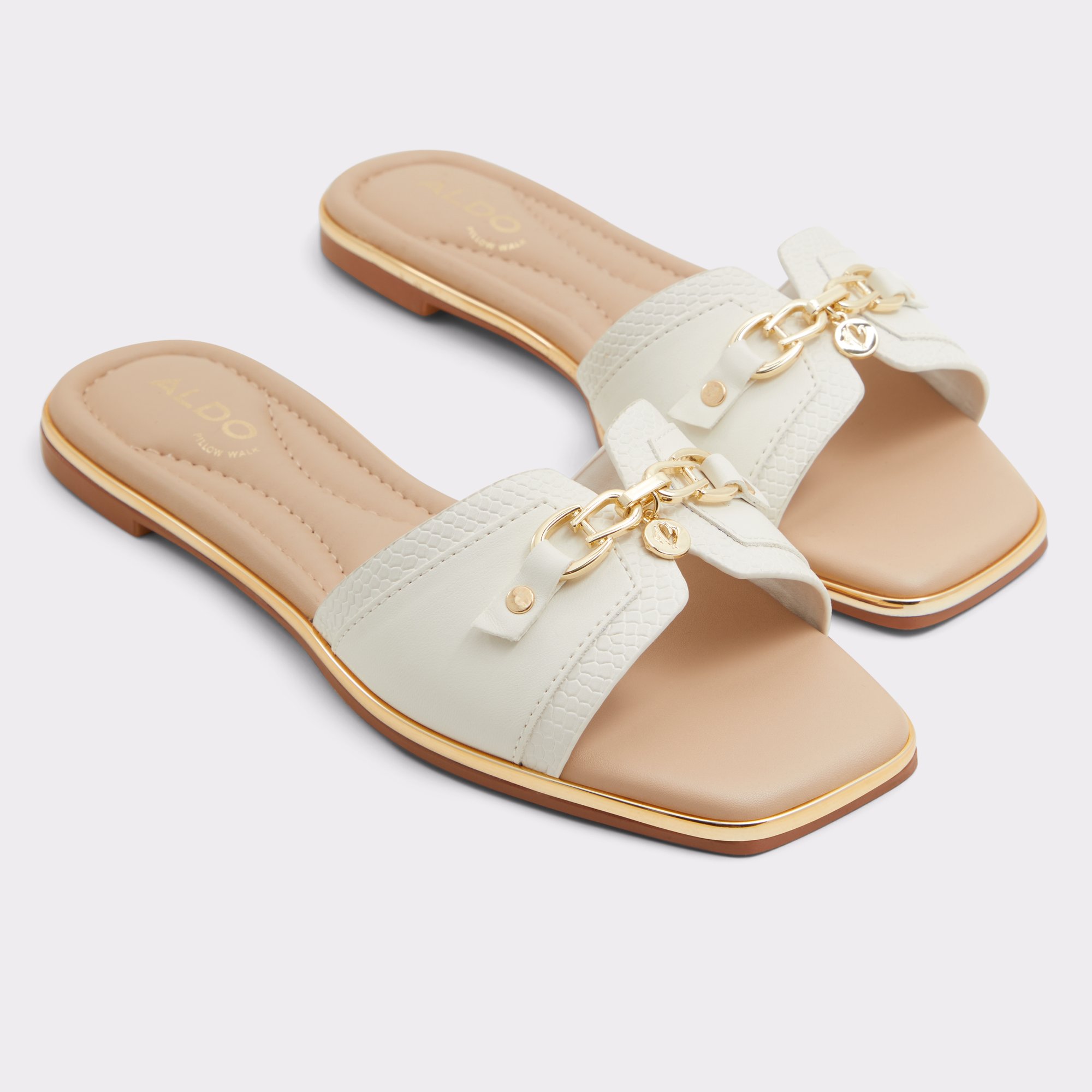 Alamassi Open White Women's Flats | ALDO Canada