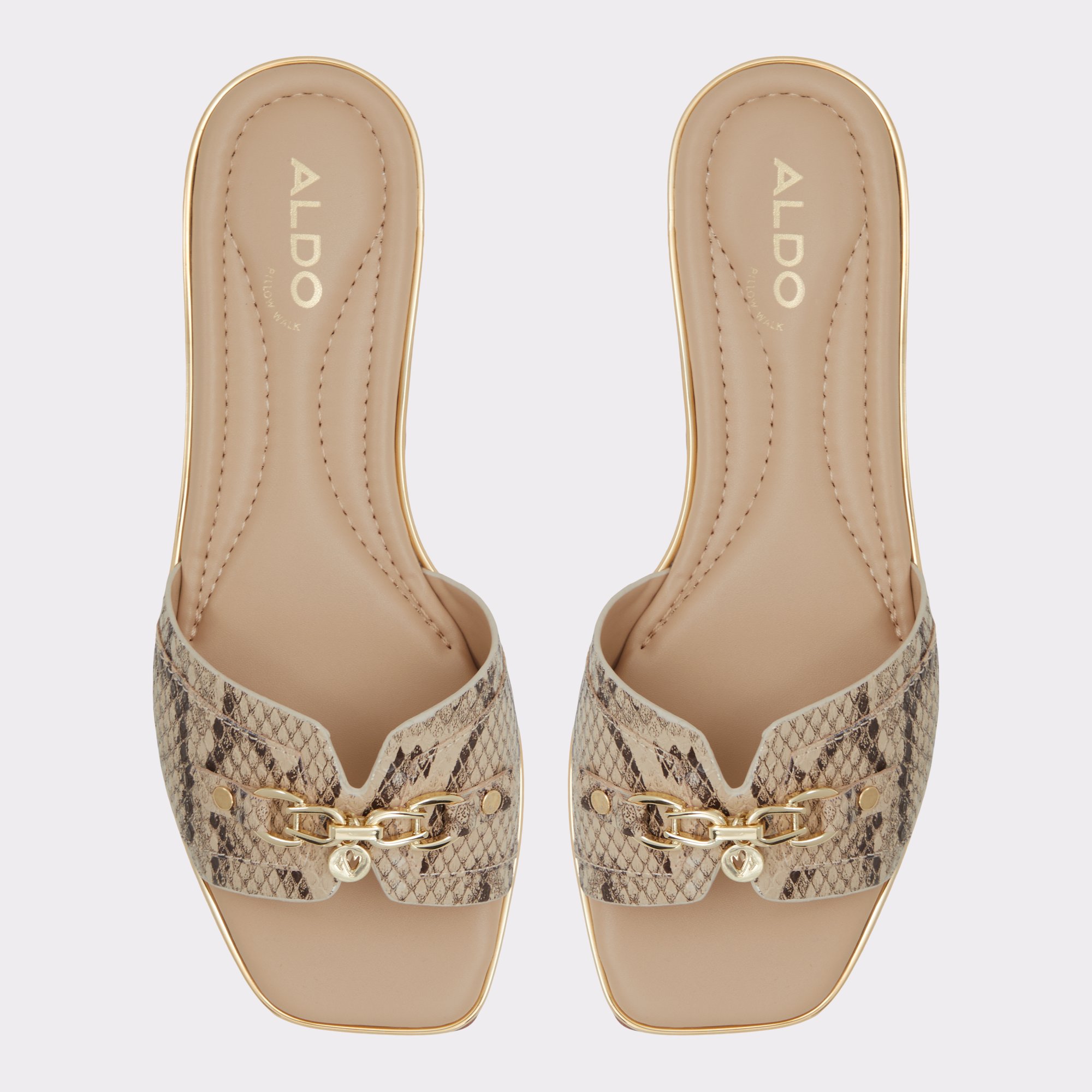 Alamassi Brown Multi Women's Flat Sandals | ALDO Canada