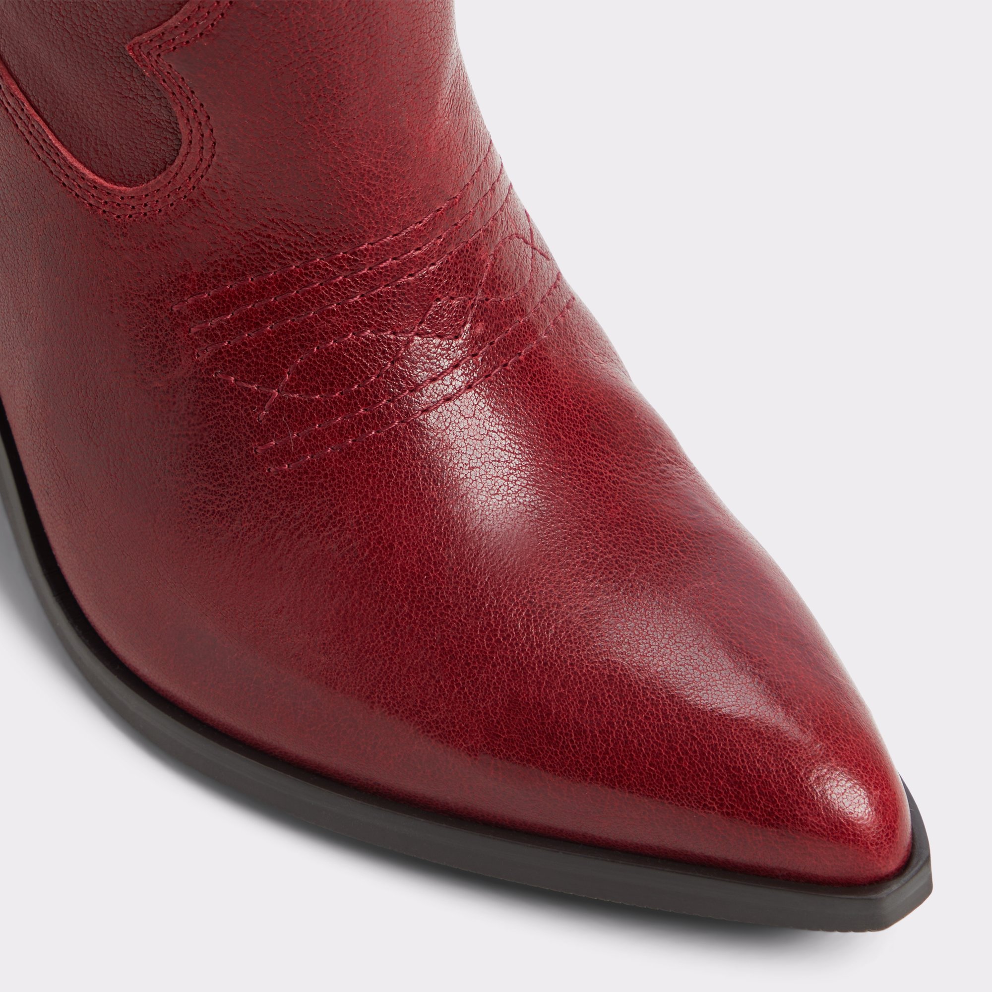 aldo boots red