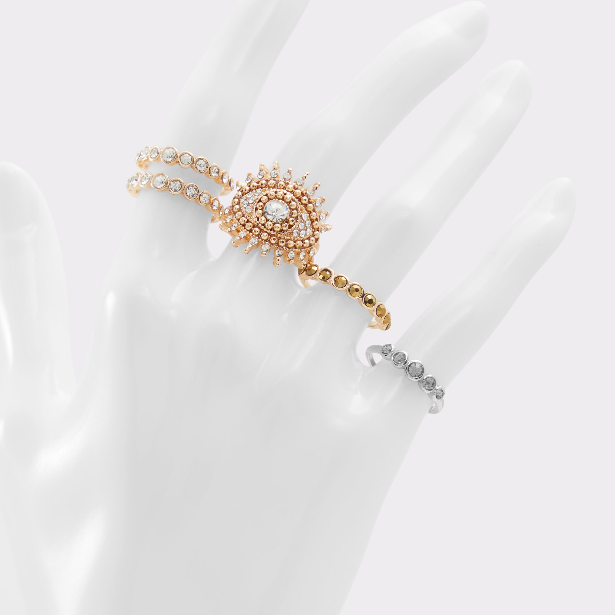 Albanna Gold/Clear Multi Women's Rings | ALDO Canada