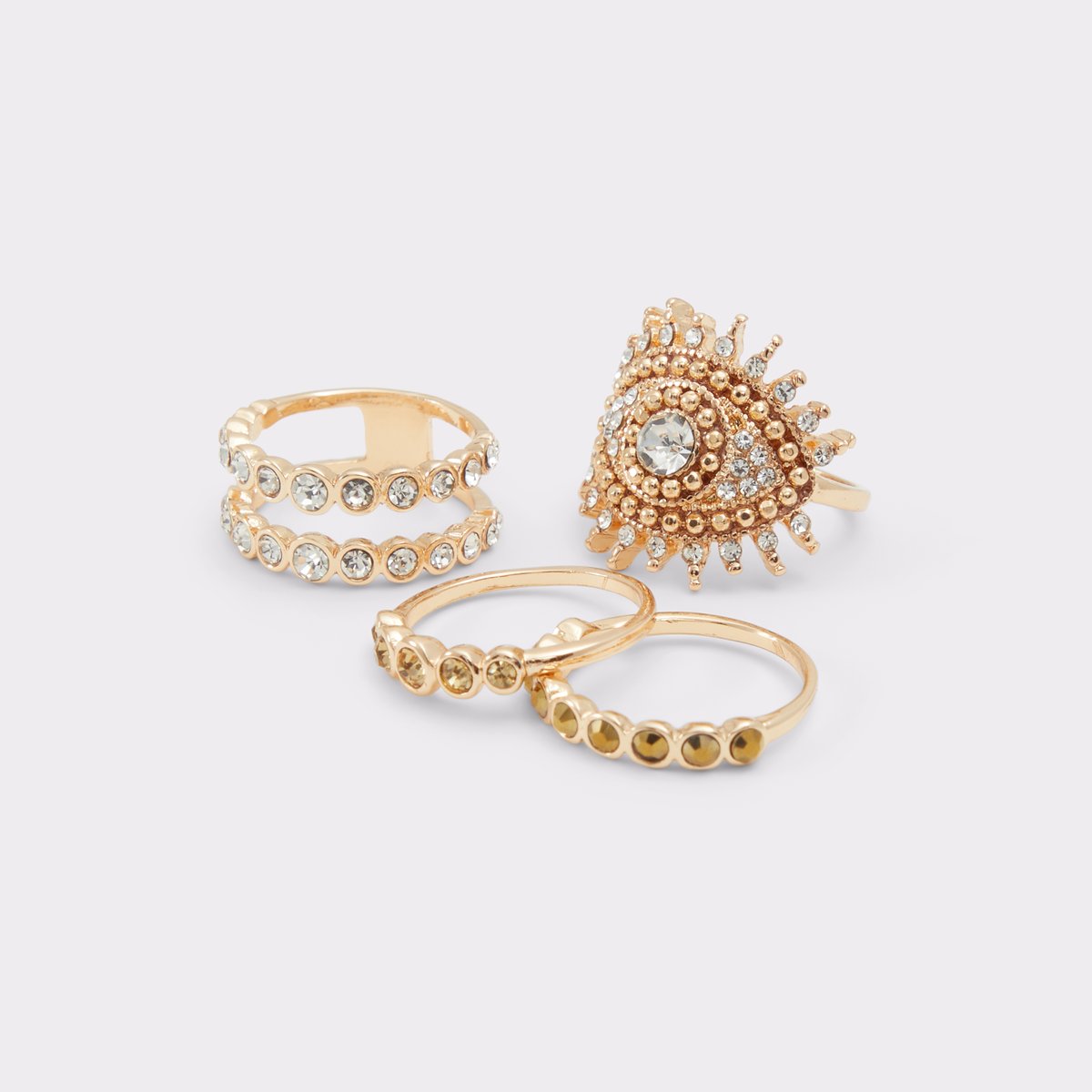 Albanna Gold/Clear Multi Women's Rings | ALDO Canada