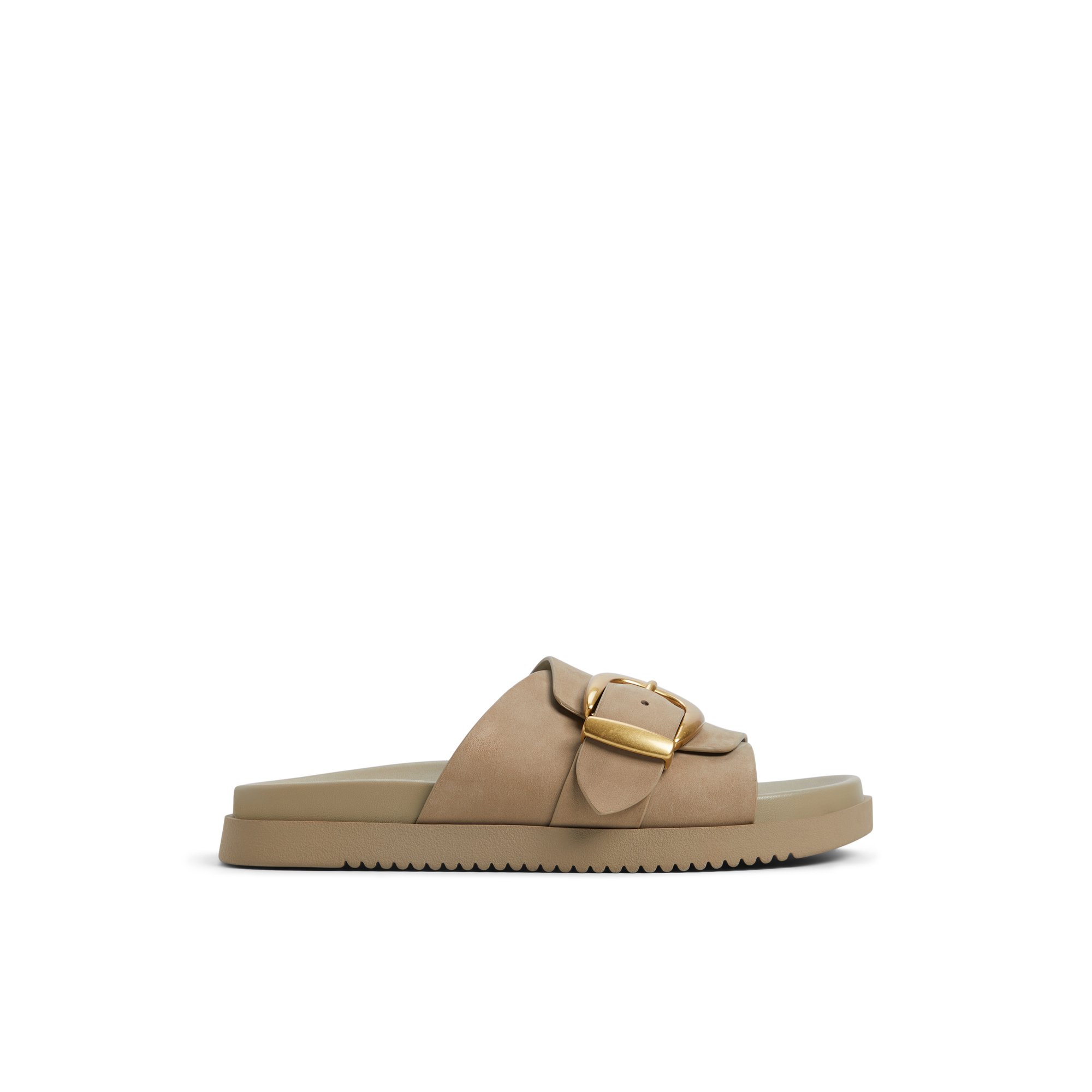 ALDO Alenana - Women's Footbed Sandal Sandals - Green, Size 6